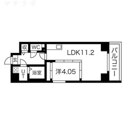 ナゴヤドーム前矢田駅 徒歩14分 3階の物件間取画像